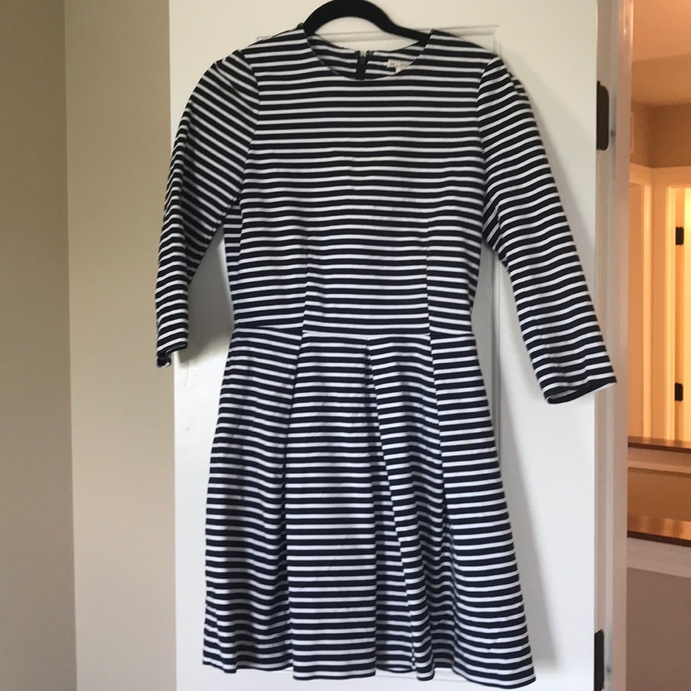 Blue/white long sleeve gap dress